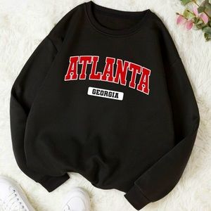 Atlanta Rep Crew-Neck Sweatshirt ❤️